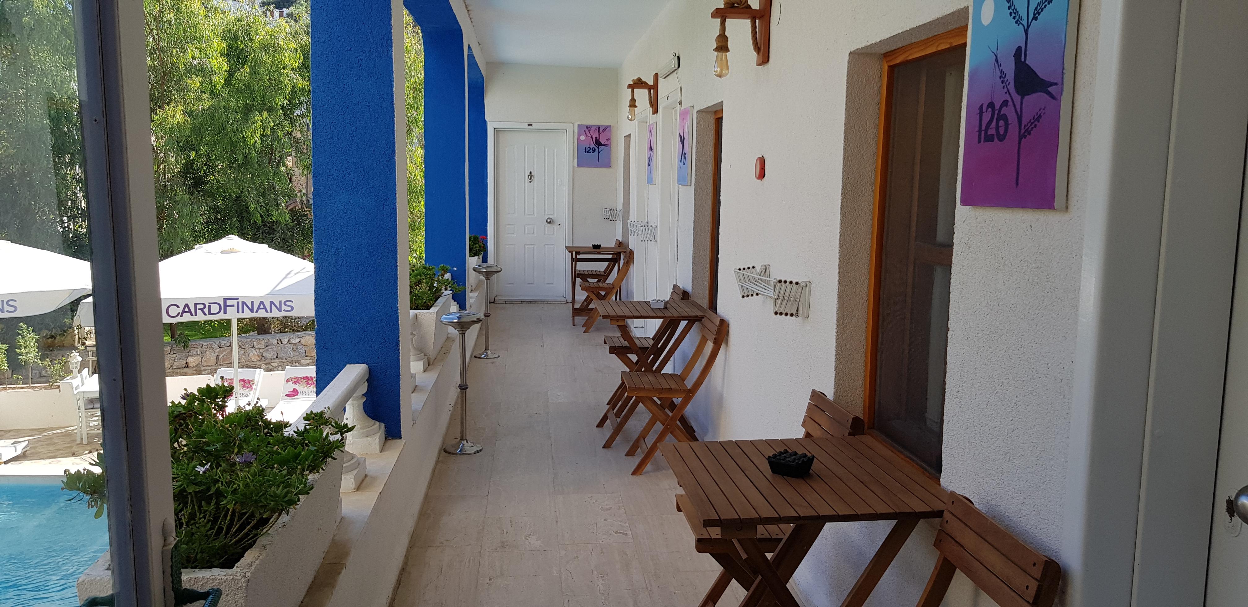 Hakan Hotel Bitez Bagian luar foto