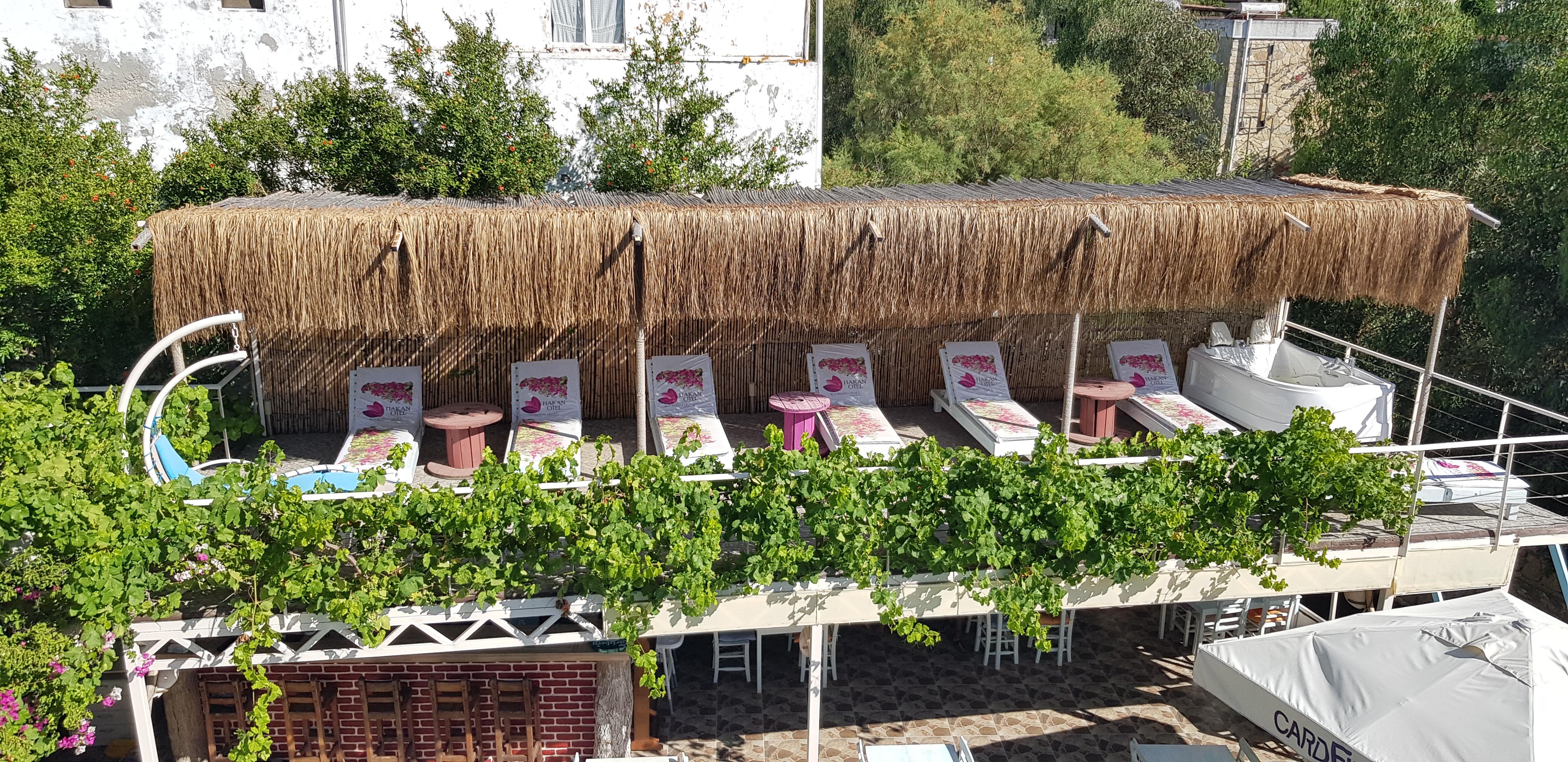 Hakan Hotel Bitez Bagian luar foto