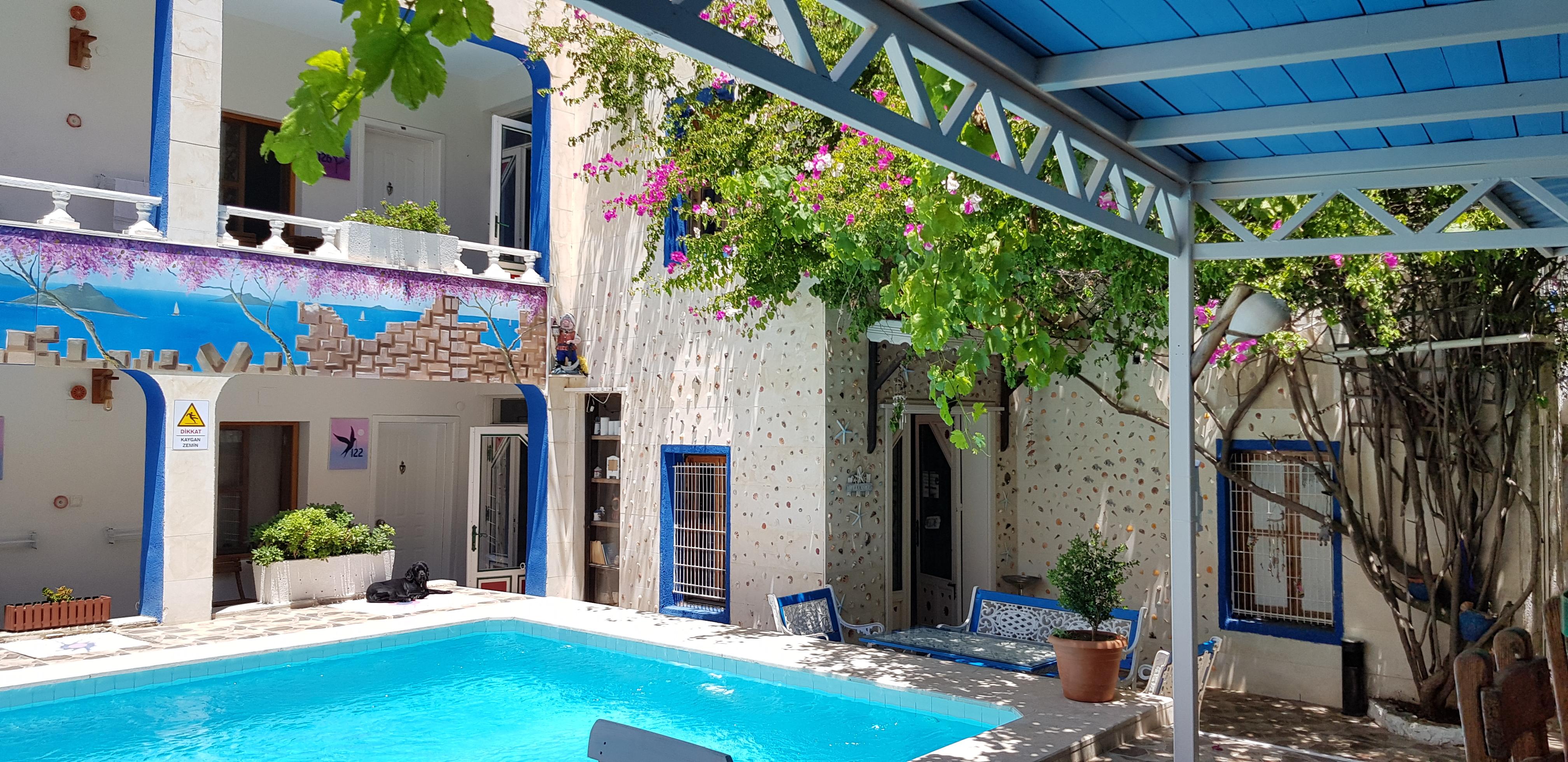 Hakan Hotel Bitez Bagian luar foto